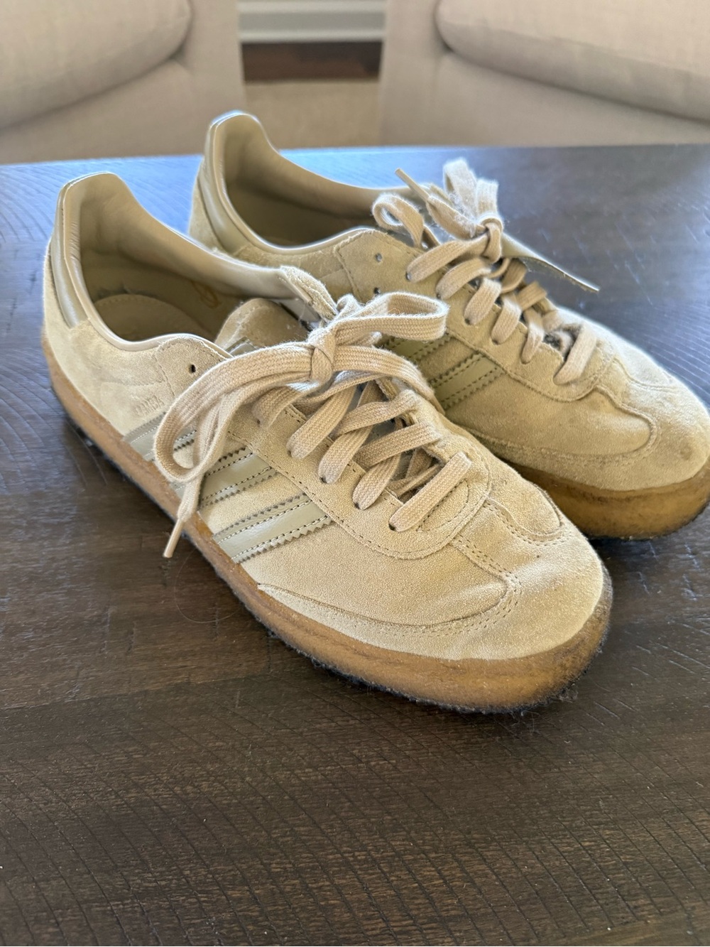 Kith Adidas Samba Men’s Tan Sneakers